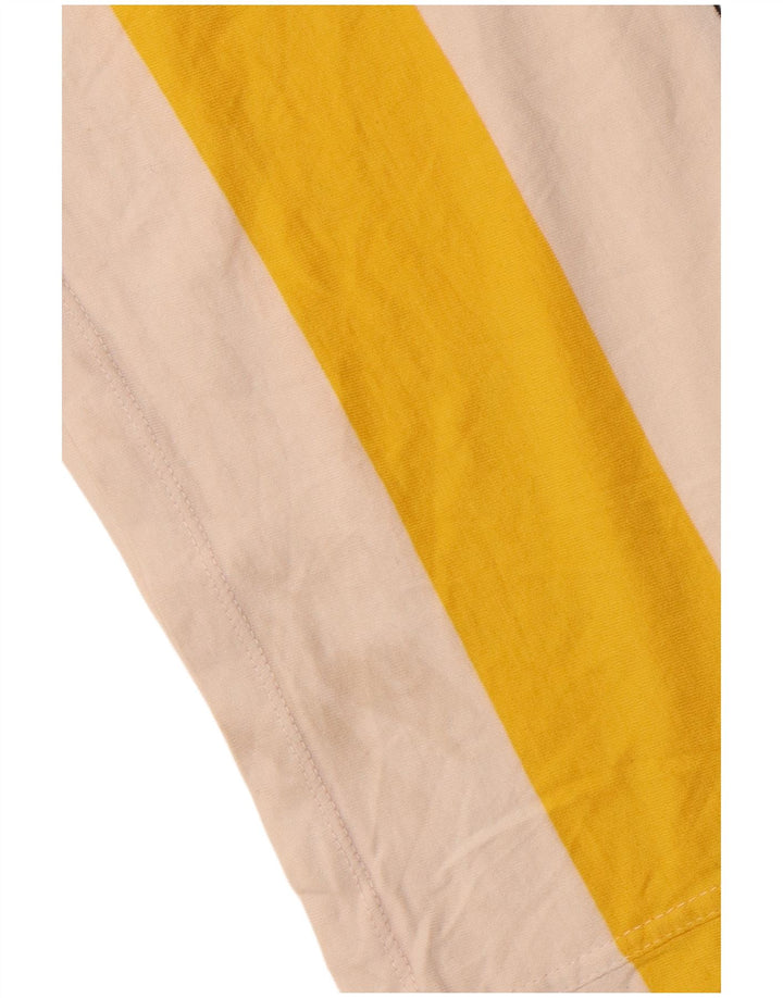 Superdry Ανδρικό T-Shirt Top 2XL Off White Ριγέ βαμβακερό