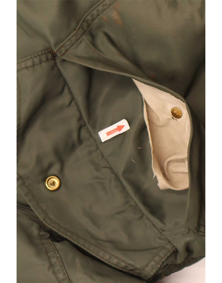 Carrera Ανδρικό μπουφάν UK 40 Large Khaki Colourblock Polyamide