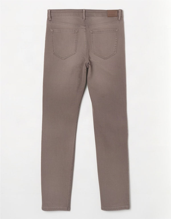 Marks & Spencer Γυναικεία Skinny Jeans UK 12 Medium W32 L30 Γκρι βαμβακερό