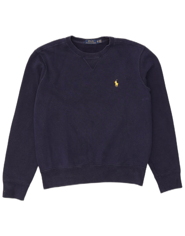 Polo Ralph Lauren Γυναικείο φούτερ μεγάλου μεγέθους Jumper UK 6 XS Navy Blue