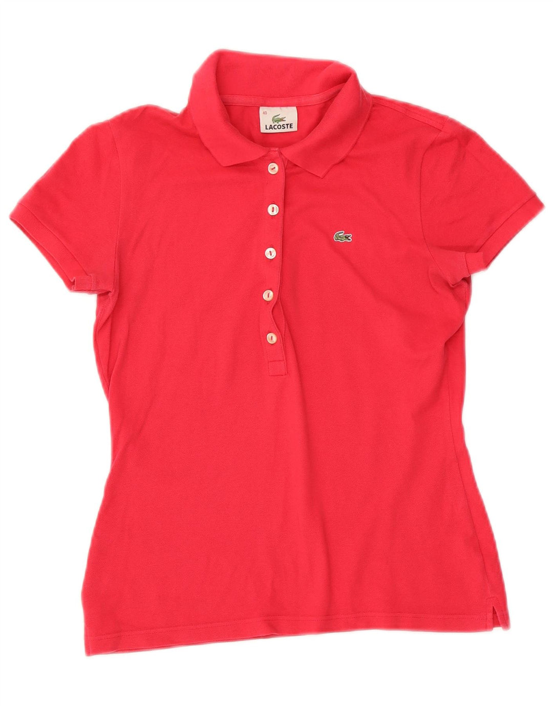 Γυναικείο πουκάμισο Polo LACOSTE Νούμερο 40 Medium Pink