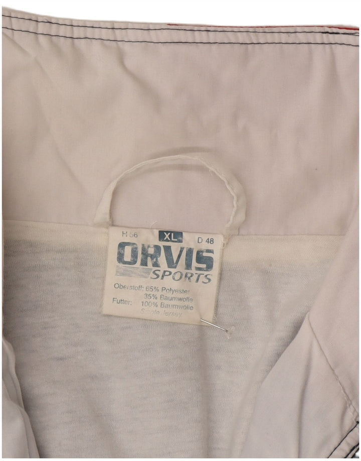 Ανδρική φόρμα Orvis Top Jacket XL Navy Blue Colorblock Polyester