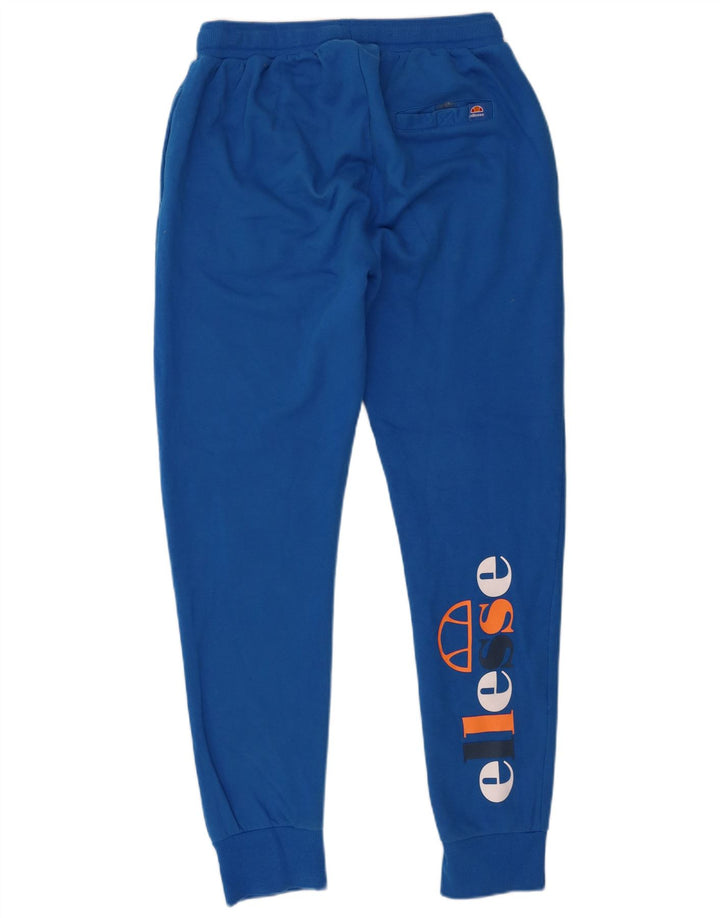 Ανδρική φόρμα γραφικών Ellesse Παντελόνι Joggers Μεσαίο Μπλε Βαμβακερό
