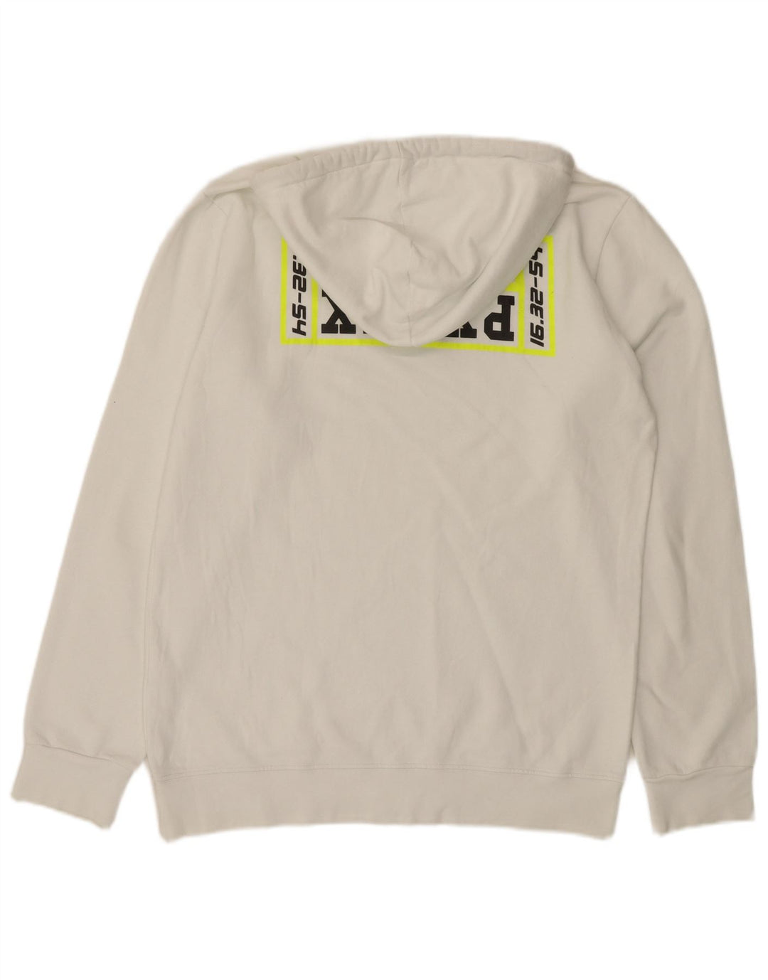 Ανδρικό γραφικό κουκούλα Pyrex Jumper XL Λευκό βαμβακερό