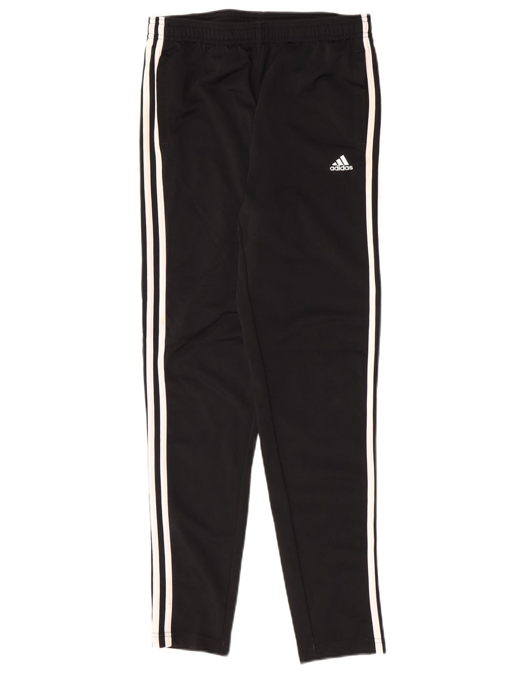 Παντελόνι αθλητικής φόρμας Adidas Boys Slim Fit 13-14 ετών μαύρο πολυεστέρα