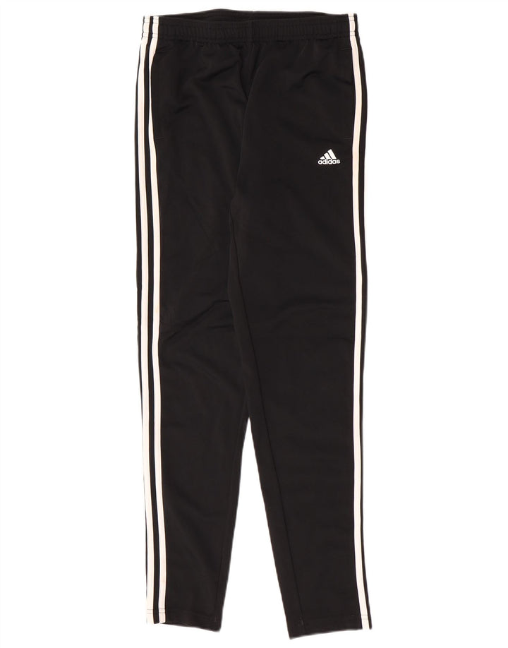 Παντελόνι αθλητικής φόρμας Adidas Boys Slim Fit 13-14 ετών μαύρο πολυεστέρα