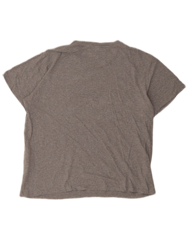Ανδρικό γραφικό T-Shirt Levi's Top Large Grey Flecked Cotton
