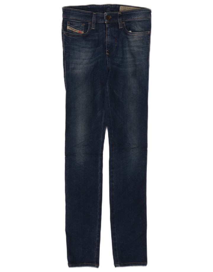 DIESEL Γυναικεία Skinzee Χαμηλής Μέσης Super Slim Skinny Jeans W25 L27 Blue