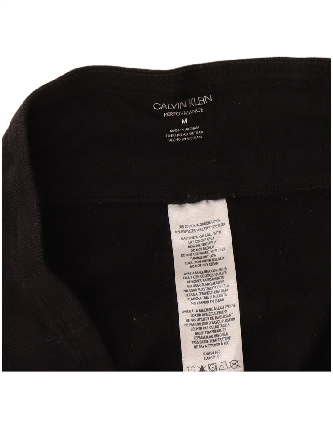 Γυναικεία αθλητική φόρμα CALVIN KLEIN Παντελόνι Joggers UK 14 Medium Black