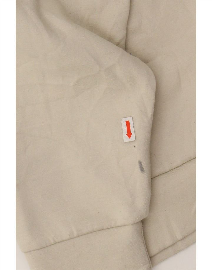 CHAMPION Ανδρικό μπλουζάκι με κουκούλα από βαμβακερό μικρό σε λευκό χρώμα