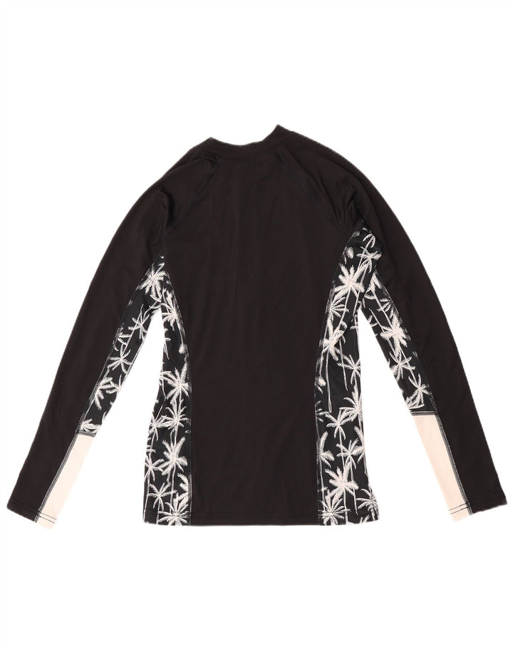 Γυναικεία αθλητική φόρμα γραφικών Rip Curl Top Jacket UK 8 Small Black Colourblock