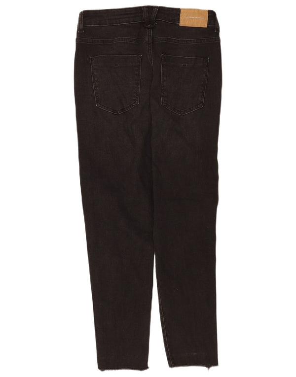 Zara Γυναικείο Tapered Jeans EU 40 Medium W30 L26 Black