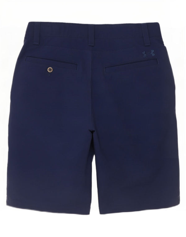Under Armour Mens Heat Gear Loose Fit Chino Shorts W30 Medium Navy Blue