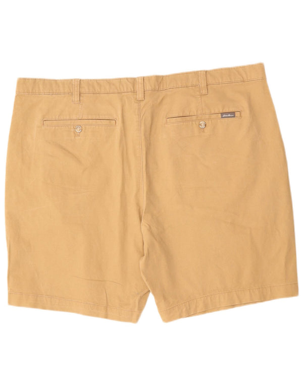 Eddie Bauer Ανδρικό λεπτό σορτς Chino W44 2XL Μπεζ βαμβακερό
