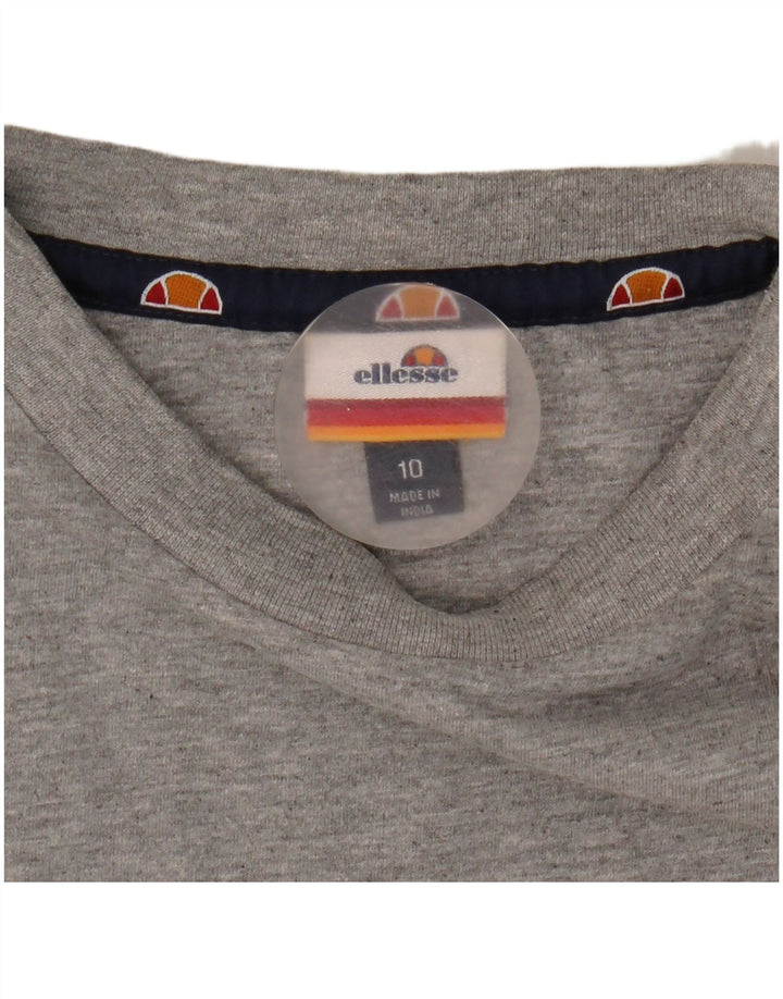 Γυναικείο γραφικό μπλουζάκι Ellesse Top UK 10 Small Grey