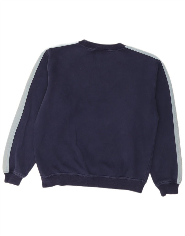 Ανδρικό γραφικό φούτερ Fila Jumper IT 46/48 Small Navy Blue Colourblock