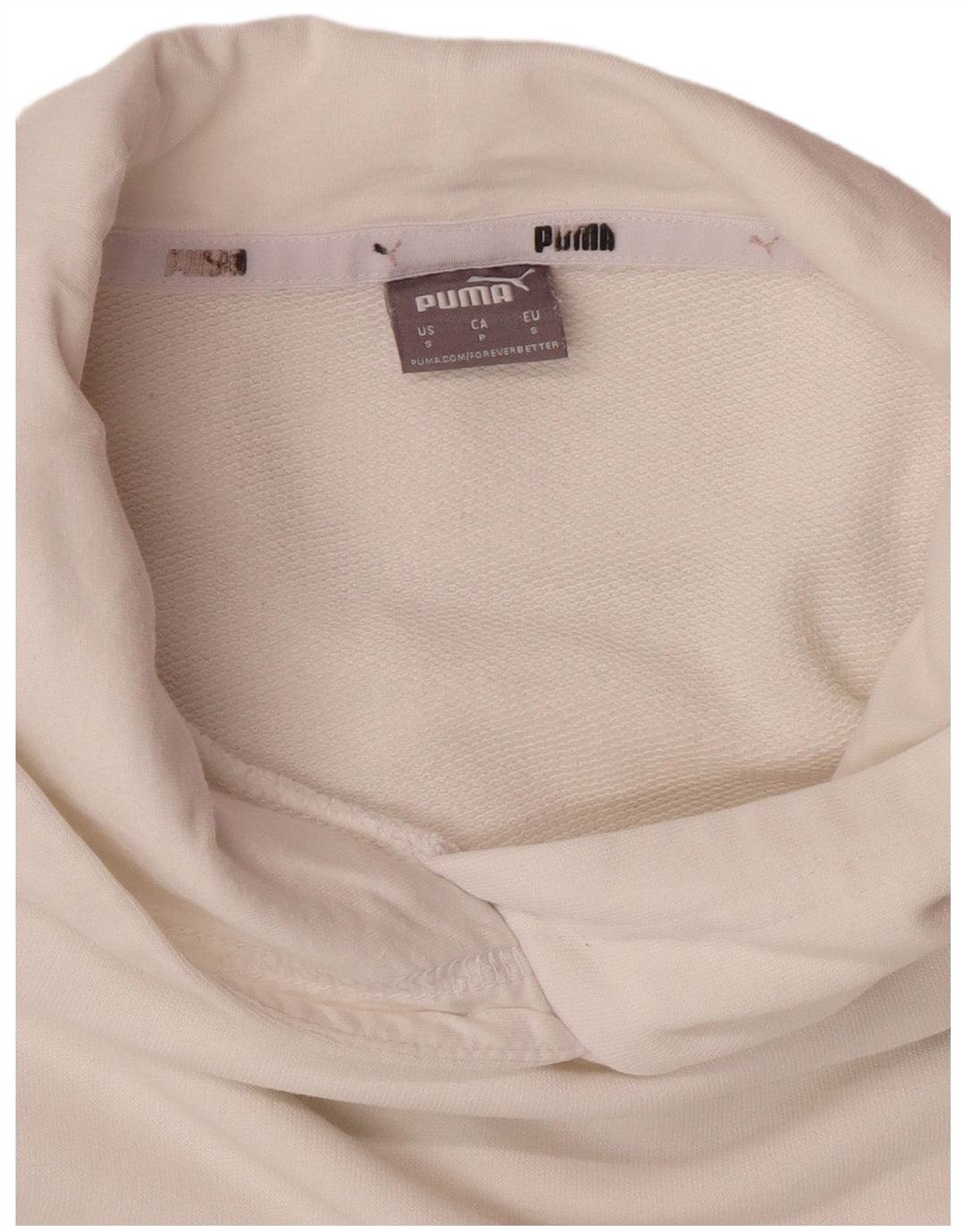 Γυναικεία κουκούλα με κουκούλα μεγάλου μεγέθους PUMA UK 10 μικρά βαμβακερά