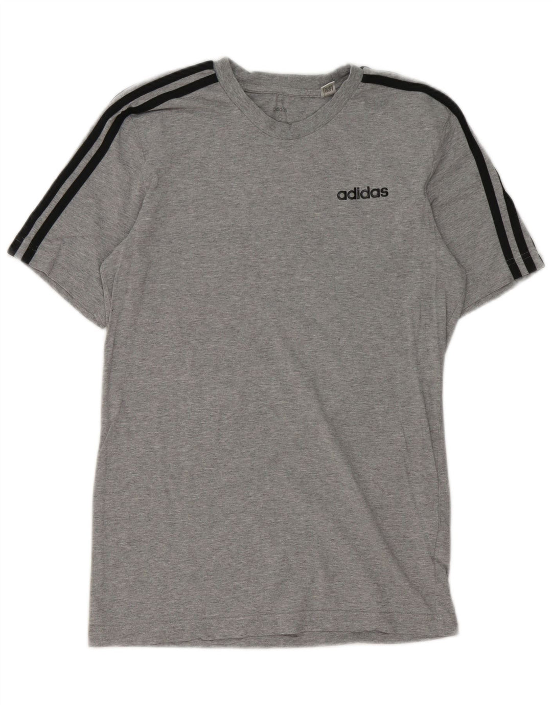 Ανδρικό T-Shirt Adidas Top Μικρό γκρι βαμβακερό