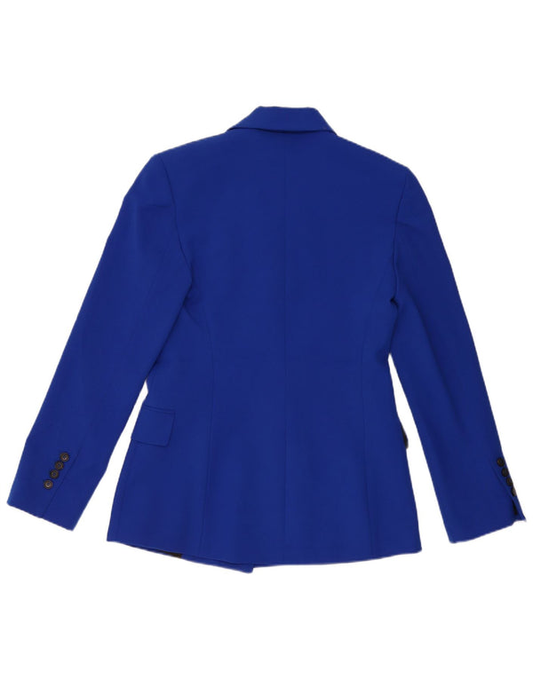 Zara Γυναικείο μπουφάν με διπλό στήθος UK 6 XS Blue Polyester