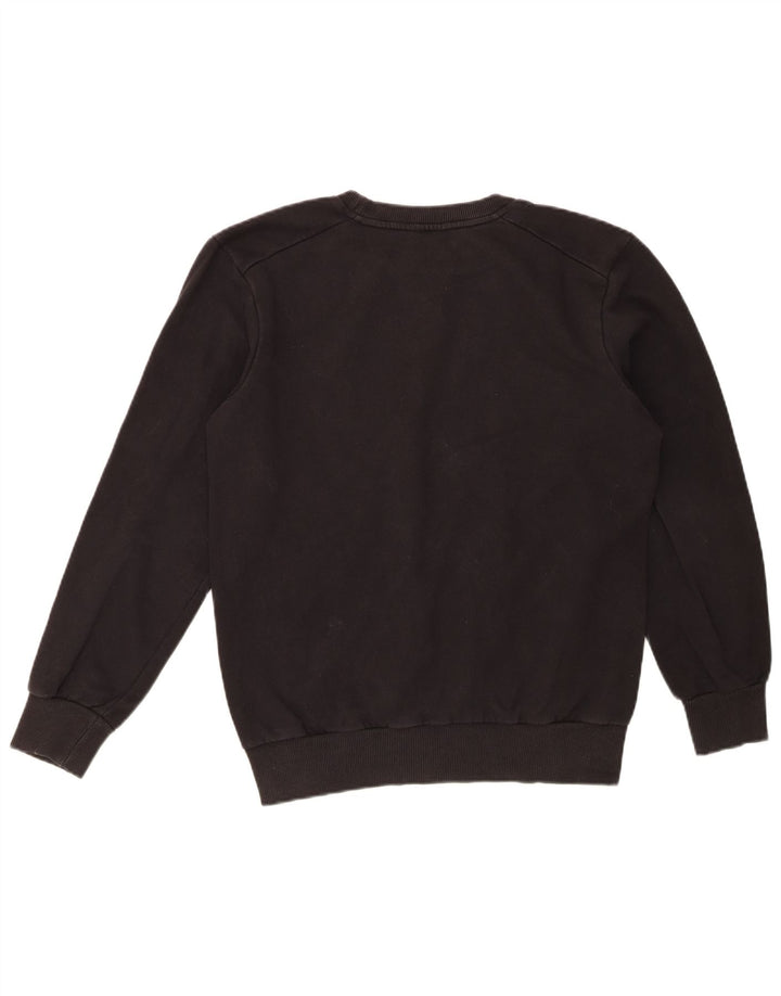 PUMA Mens Graphic Sweatshirt Jumper Small Black Cotton