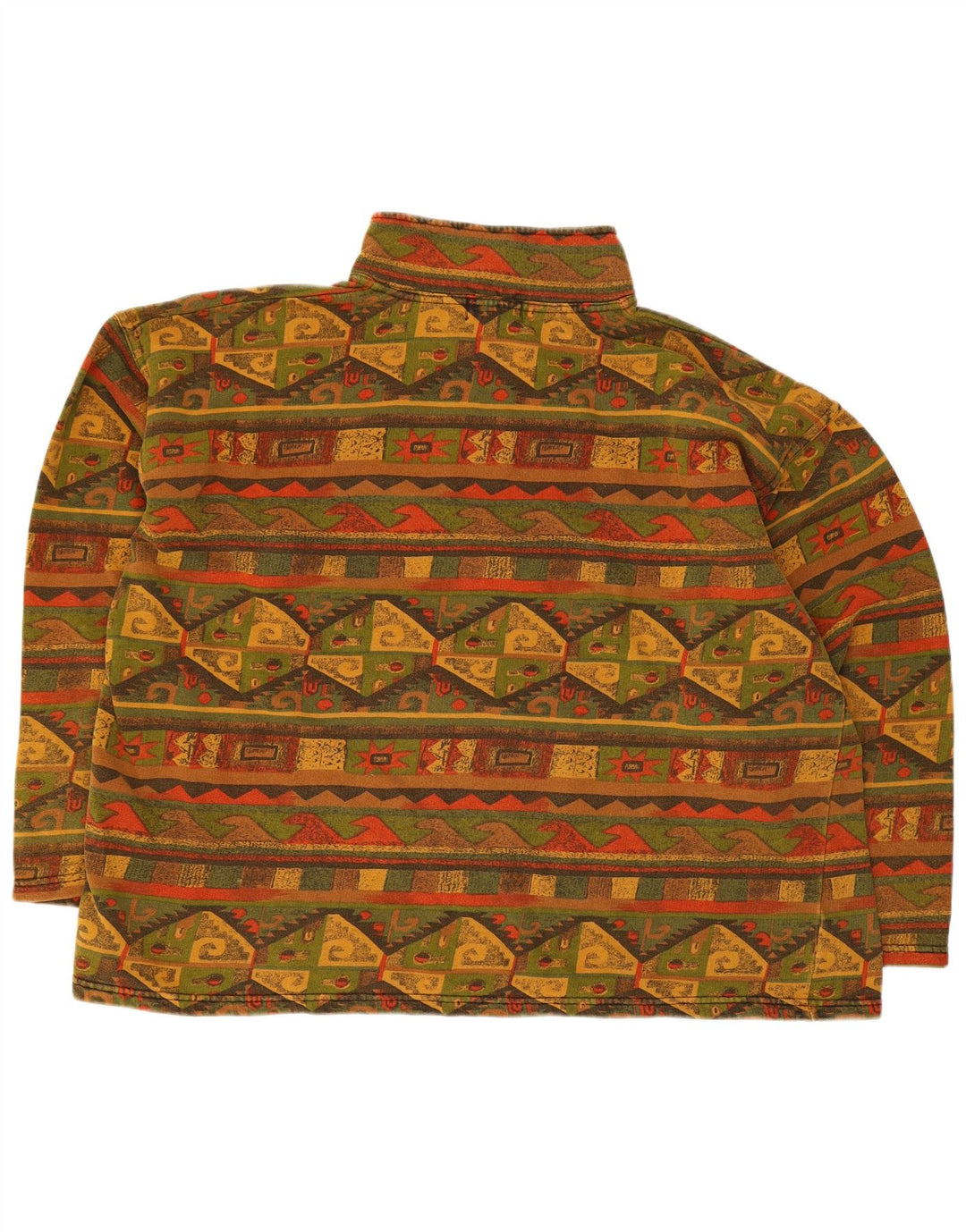 Vintage Γυναικείο Φούτερ μεγάλου μεγέθους Jumper UK 16 Large Πολύχρωμο