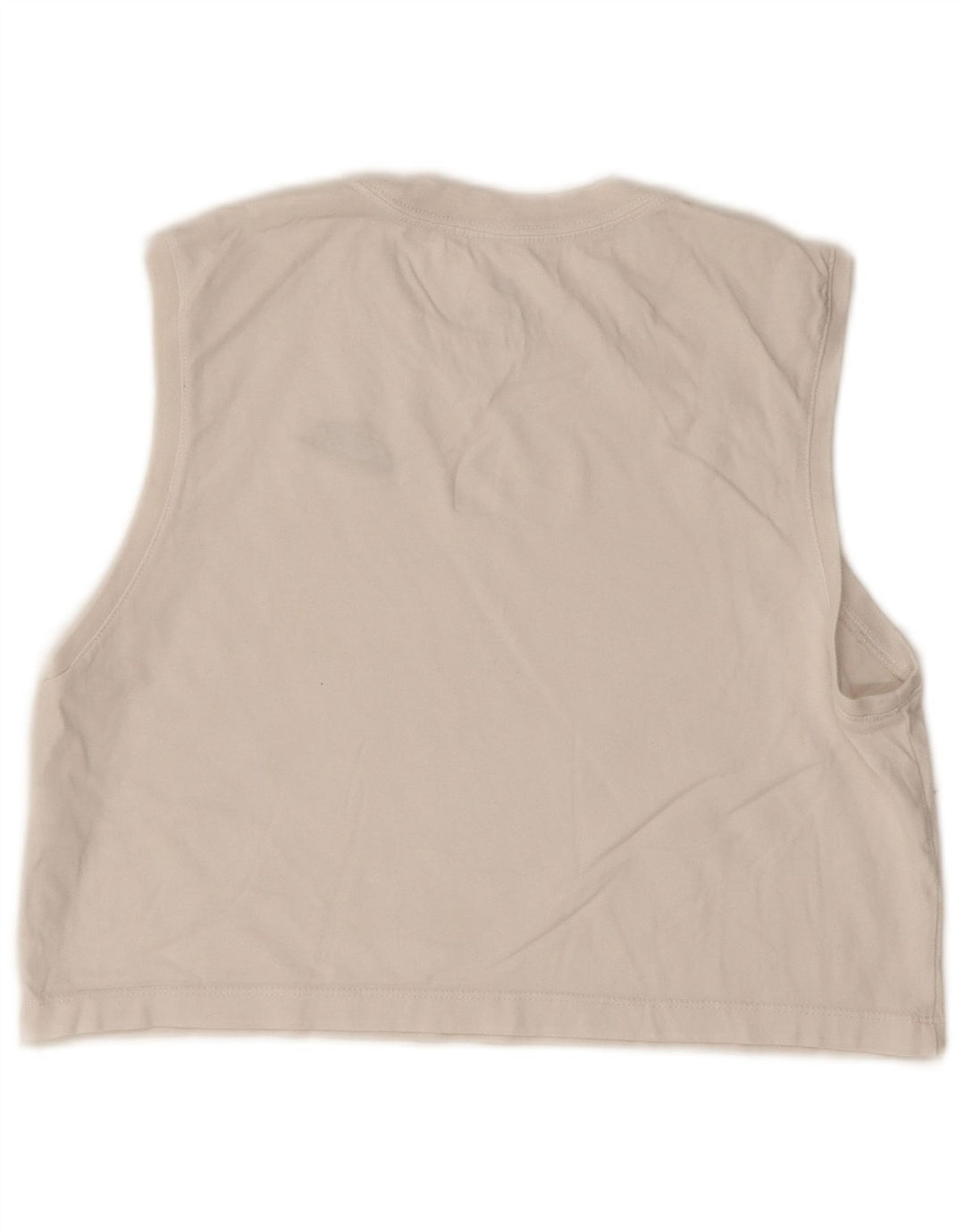 Γυναικείο γιλέκο Nike Crop UK 6 XS λευκό βαμβακερό