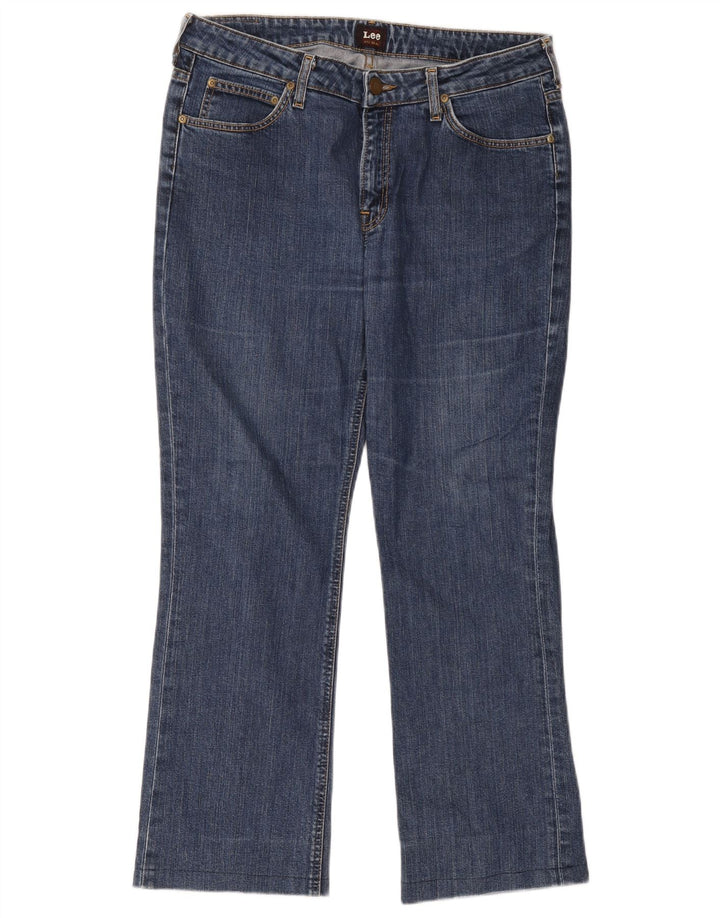 Lee Mens Bootcut Jeans W33 L33 Μπλε βαμβακερό