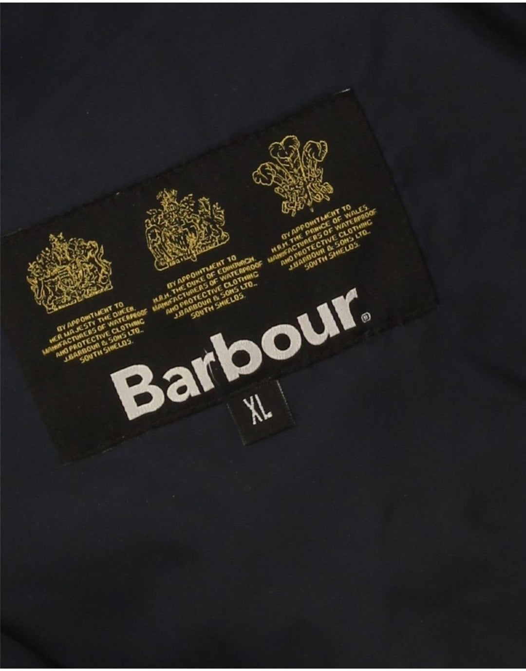 Ανδρικό καπιτονέ μπουφάν Barbour UK 42 XL Navy Blue