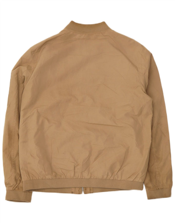 Jack & Jones Ανδρικό Bomber Jacket UK 42 XL Beige Polyester