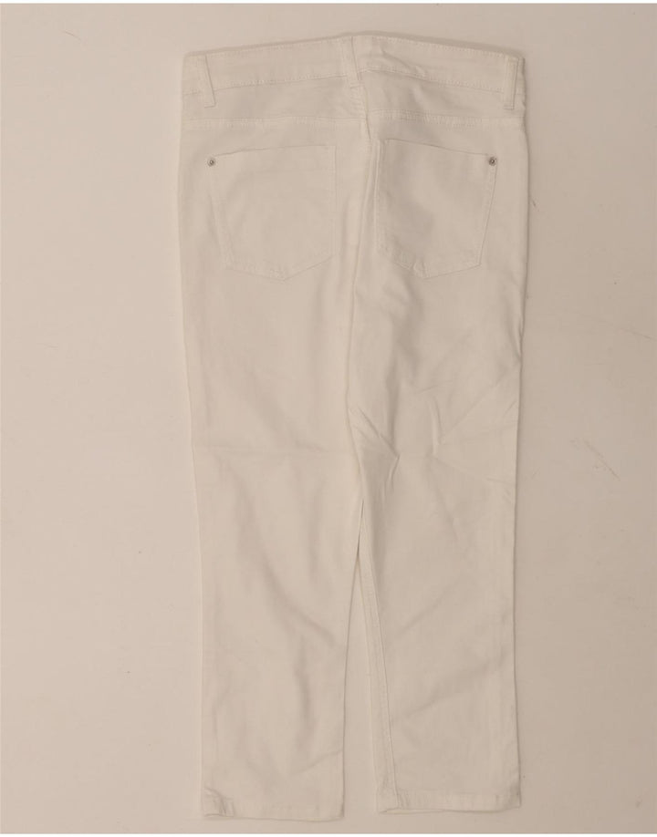 Marks & Spencer Γυναικείο Cropped Jeans UK 12 Medium W30 L21 White