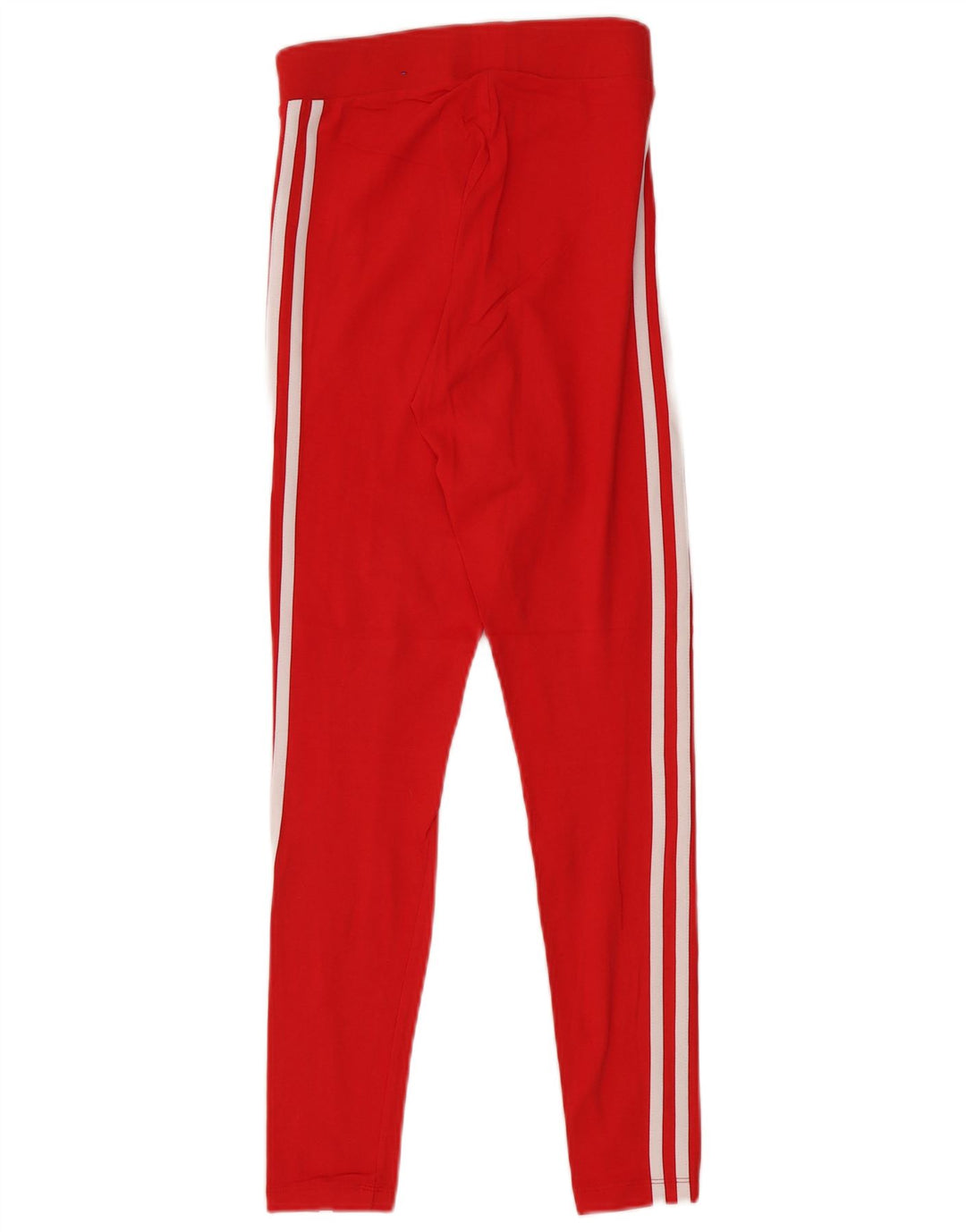 Γυναικείο κολάν Adidas UK 10 Small κόκκινο βαμβακερό