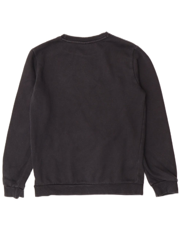 Puma Boys Graphic Φούτερ Jumper 13-14 ετών Μαύρο Βαμβακερό