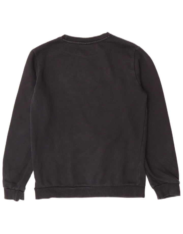 Puma Boys Graphic Φούτερ Jumper 13-14 ετών Μαύρο Βαμβακερό