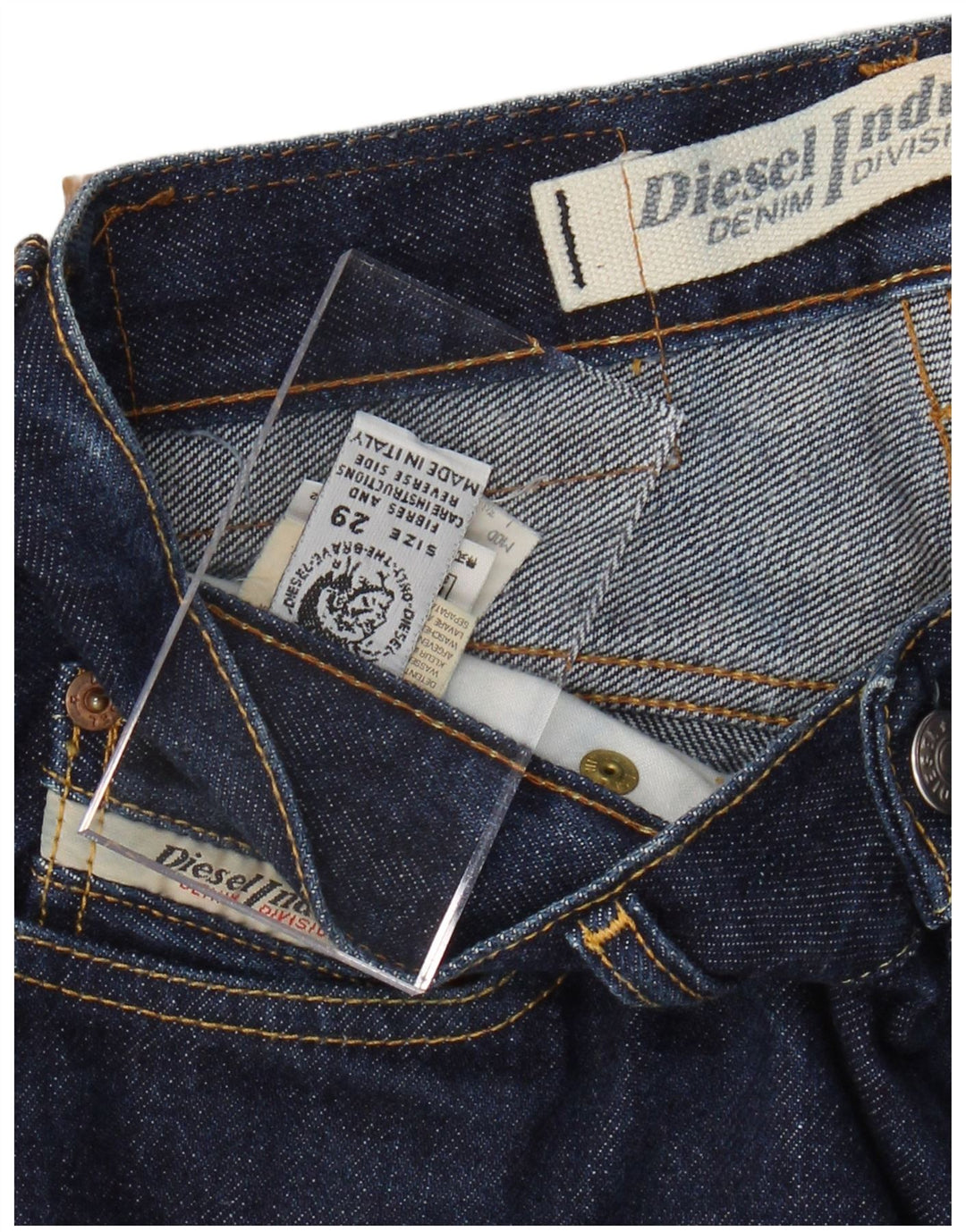 Ανδρικό τζιν DIESEL Bootcut W29 L33 Navy Blue Cotton