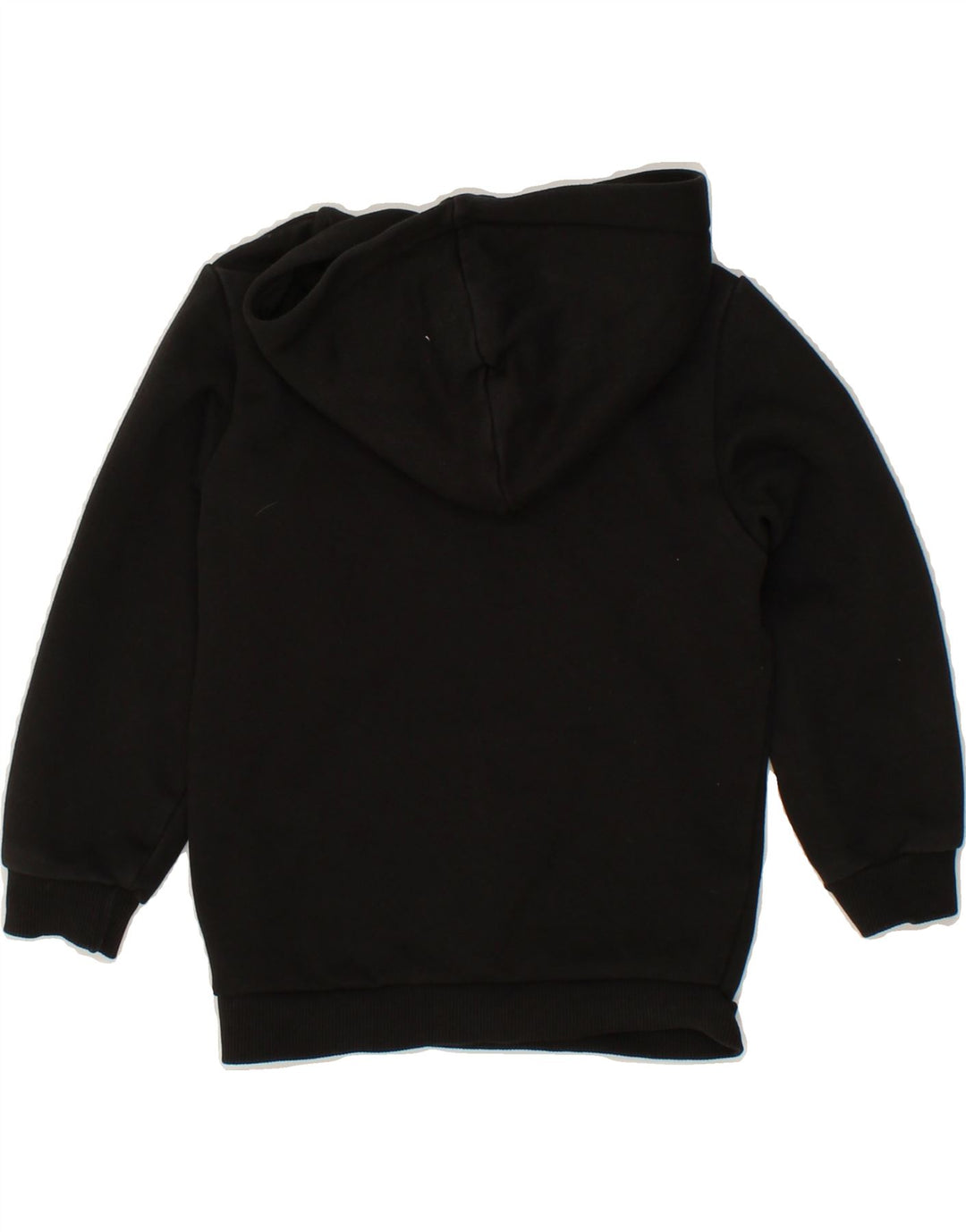 PUMA Boys Graphic Hoodie Jumper 5-6 Years Black Vintage Puma and Second-Hand Puma from Messina Hembry 