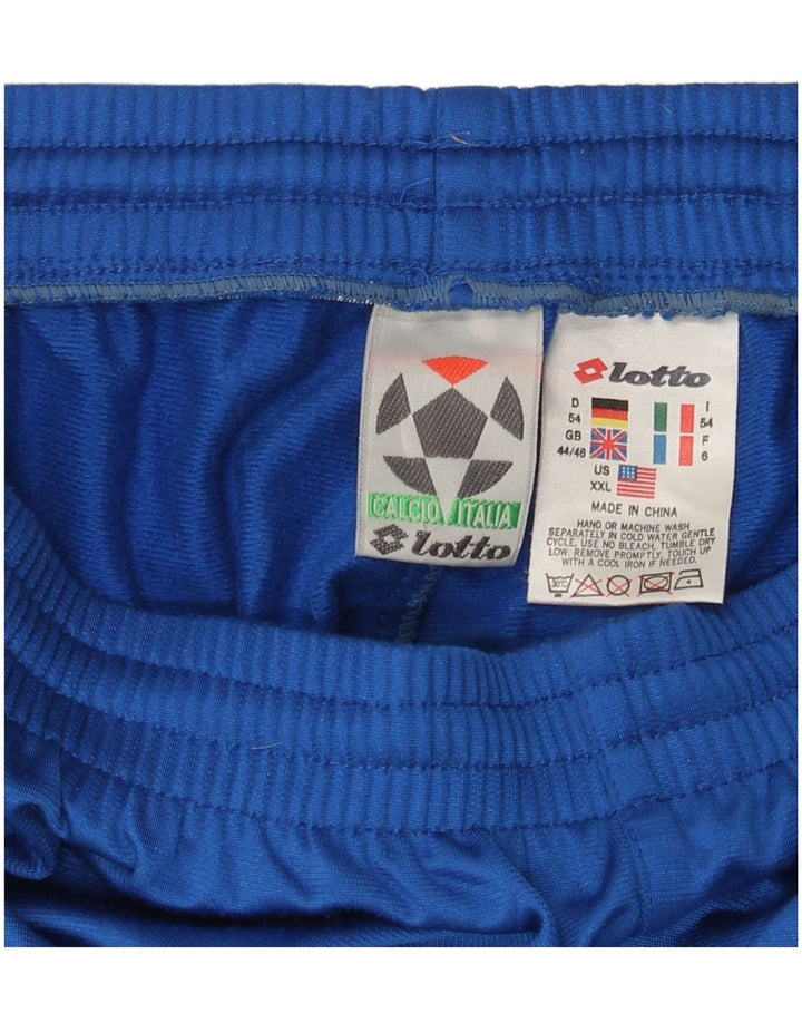 Ανδρική φόρμα Lotto Παντελόνι UK 44/46 2XL Blue Colorblock Polyester