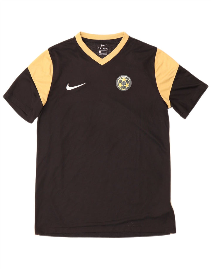 Ανδρικό T-shirt Nike Dri Fit Top Large Μαύρο Πολυεστέρας