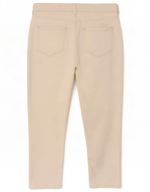 Marks & Spencer Womens The Carrie Cropped Jeans UK 14 Medium W30 L22 White