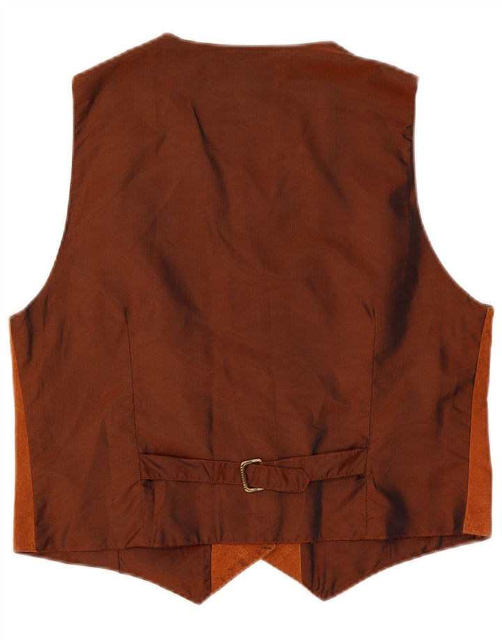 S.Oliver Γυναικείο Suede Γιλέκο IT 40 Small Brown Δερμάτινο
