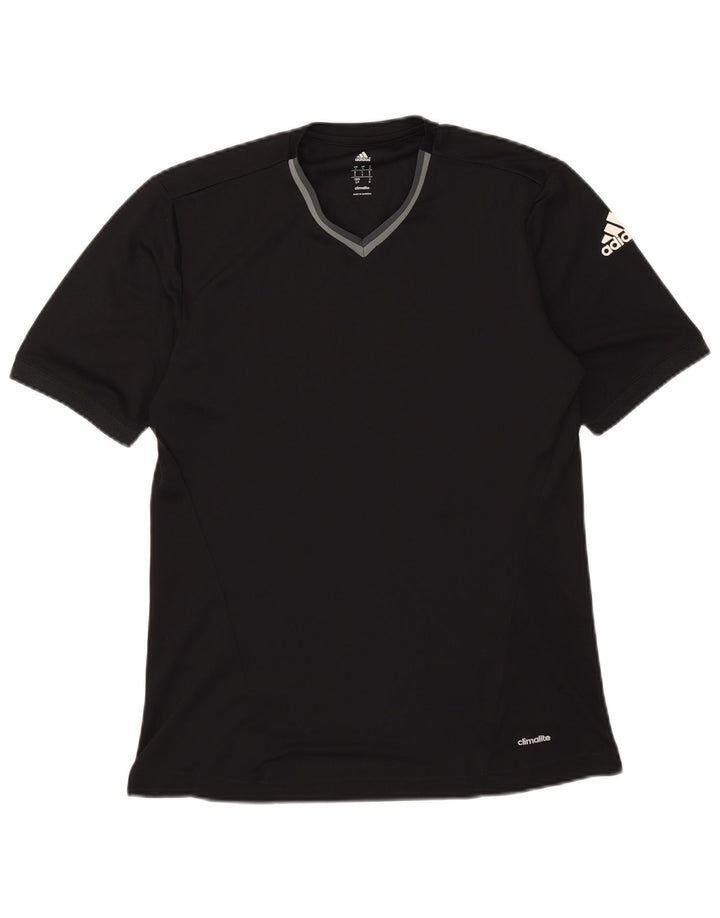 Adidas Ανδρικό T-Shirt Climalite Top Small Black Polyester