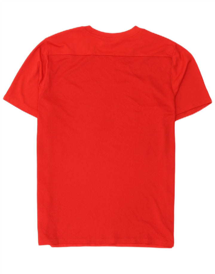Ανδρικό T-shirt Nike Dri Fit Top 2XL κόκκινο πολυεστέρα