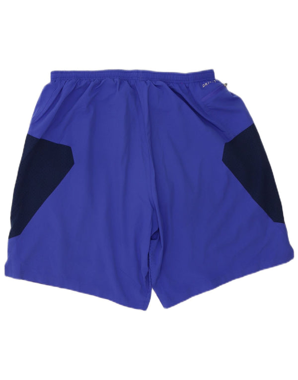 Ανδρικό αθλητικό σορτς Nike Dri Fit XL Purple Colourblock
