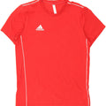 ADIDAS Mens T-Shirt Top Medium Red Cotton Vintage Adidas and Second-Hand Adidas from Messina Hembry 
