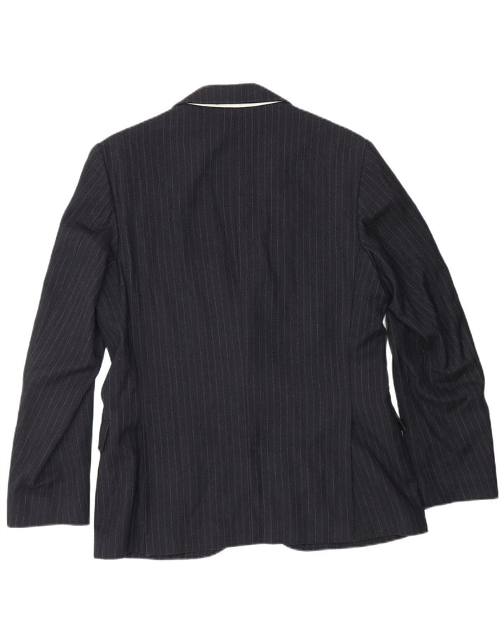 Ανδρικό τζάκετ GANT Tailored Fit Blazer IT 46 Small Navy Blue ριγέ