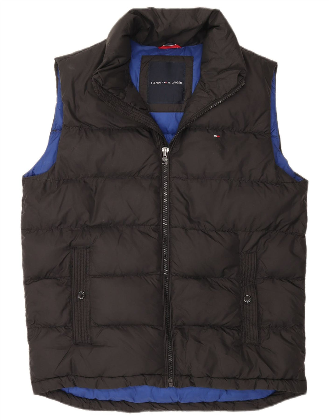 TOMMY HILFIGER Ανδρική επένδυση Gilet UK 40 Large Black Nylon