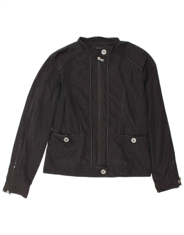 Calvin Klein Γυναικείο Bomber Jacket UK 12 Medium Black