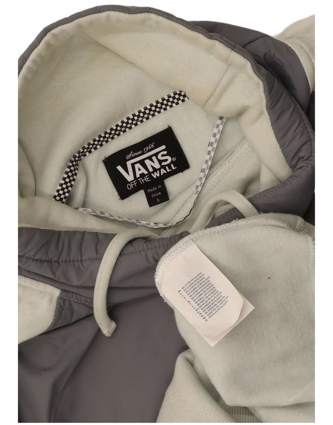 Γυναικείο φούτερ VANS Jumper UK 10 Small White Colourblock Βαμβακερό