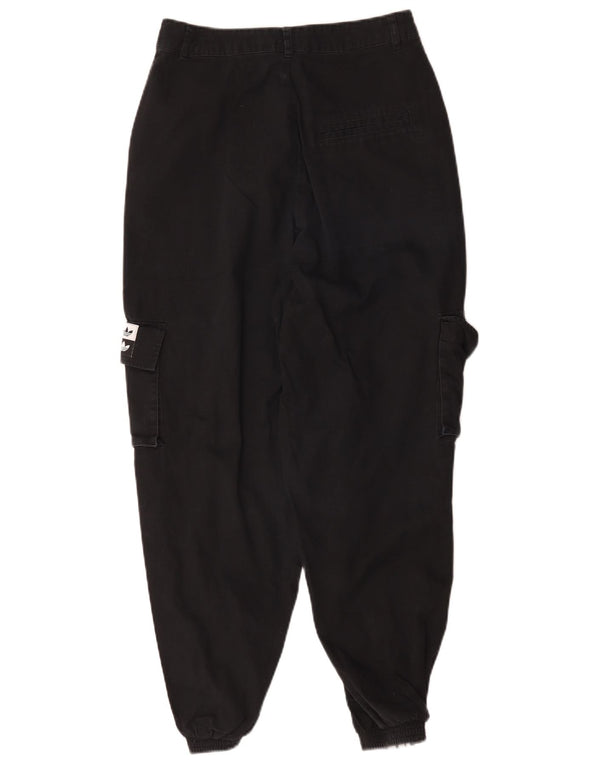 Adidas Γυναικεία γραφικά Joggers Cargo Παντελόνια UK 8 Small W28 L27 Μαύρο