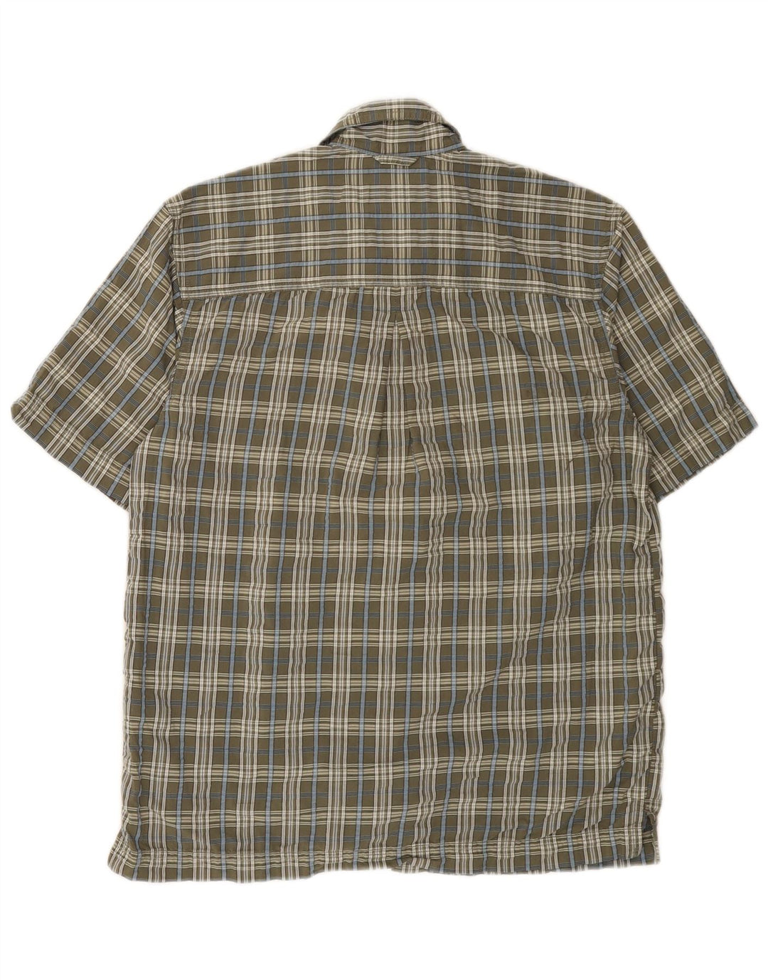 EDDIE BAUER Ανδρικό κοντομάνικο πουκάμισο μικρό γκρι βαμβακερό