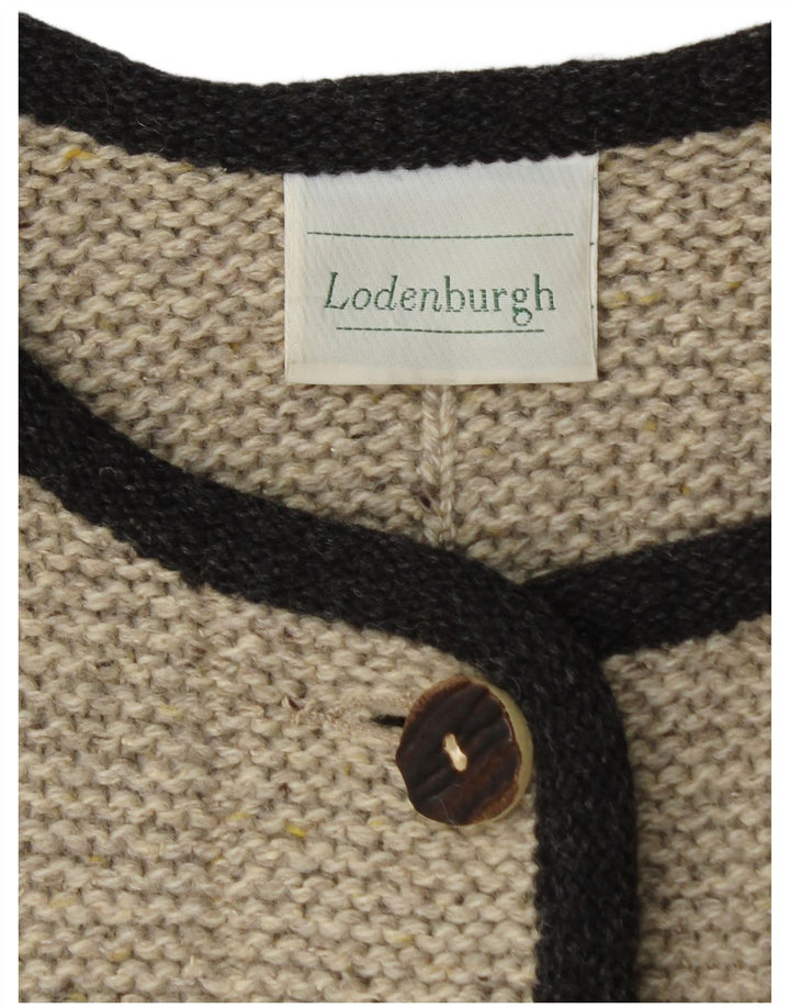 Lindbergh γυναικεία ζακέτα πουλόβερ IT 48 XL παρθένο μαλλί με γκρι φλύκταινες